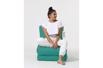 Sittsäck Utomhus Petone 55 cm - Turkos - Utemöbler & utemiljö - Utestol & trädgårdsstol - Sittsäckar utomhus