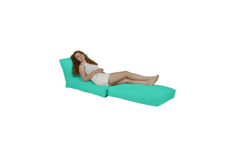 Sittsäck Utomhus Petone 55 cm - Turkos - Utemöbler & utemiljö - Utestol & trädgårdsstol - Sittsäckar utomhus