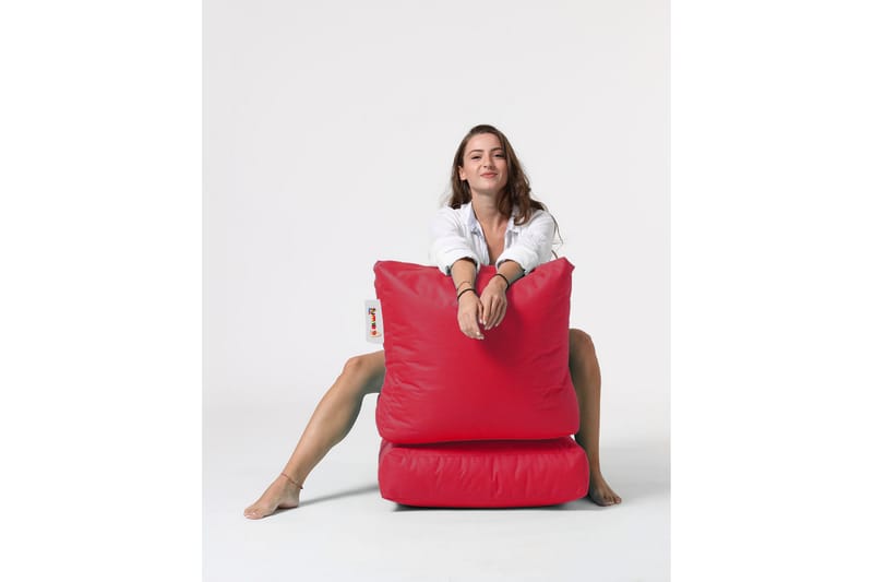 Sittsäck Utomhus Petone 55 cm - Röd - Utemöbler & utemiljö - Utestol & trädgårdsstol - Sittsäckar utomhus