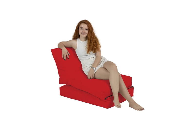 Sittsäck Utomhus Petone 55 cm - Röd - Utemöbler & utemiljö - Utestol & trädgårdsstol - Sittsäckar utomhus