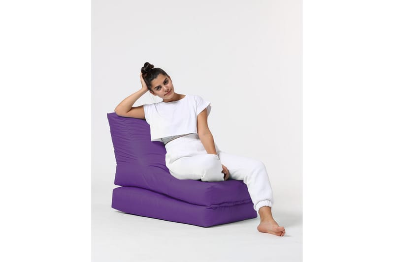Sittsäck Utomhus Petone 55 cm - Lila - Utemöbler & utemiljö - Utestol & trädgårdsstol - Sittsäckar utomhus