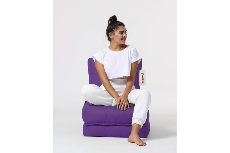 Sittsäck Utomhus Petone 55 cm - Lila - Utemöbler & utemiljö - Utestol & trädgårdsstol - Sittsäckar utomhus