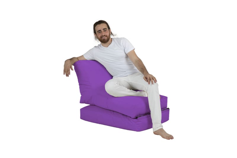 Sittsäck Utomhus Petone 55 cm - Lila - Utemöbler & utemiljö - Utestol & trädgårdsstol - Sittsäckar utomhus