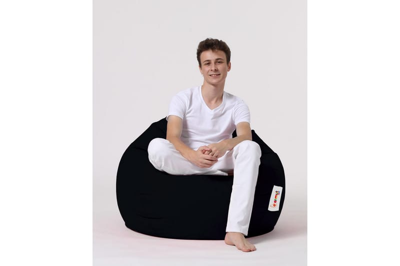 Sittsäckar utomhus Hunny Sittsäck Utomhus 115 cm Svart - Utemöbler & utemiljö - Utestol & trädgårdsstol - Sittsäckar utomhus