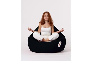 Sittsäckar utomhus Hunny Sittsäck Utomhus 115 cm Svart - Utemöbler & utemiljö - Utestol & trädgårdsstol - Sittsäckar utomhus
