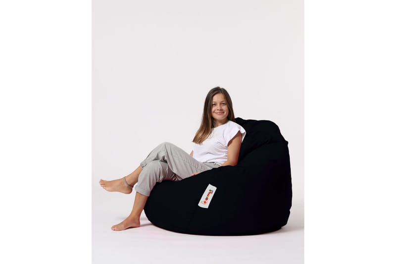 Sittsäckar utomhus Hunny Sittsäck Utomhus 115 cm Svart - Utemöbler & utemiljö - Utestol & trädgårdsstol - Sittsäckar utomhus