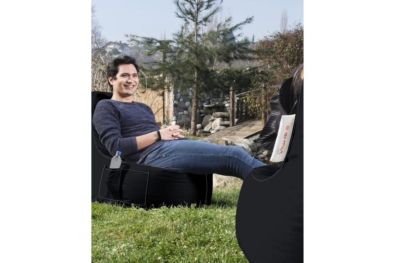 Sittsäckar utomhus Vikki Sittsäck Utomhus 70 cm Svart - Utemöbler & utemiljö - Utestol & trädgårdsstol - Sittsäckar utomhus