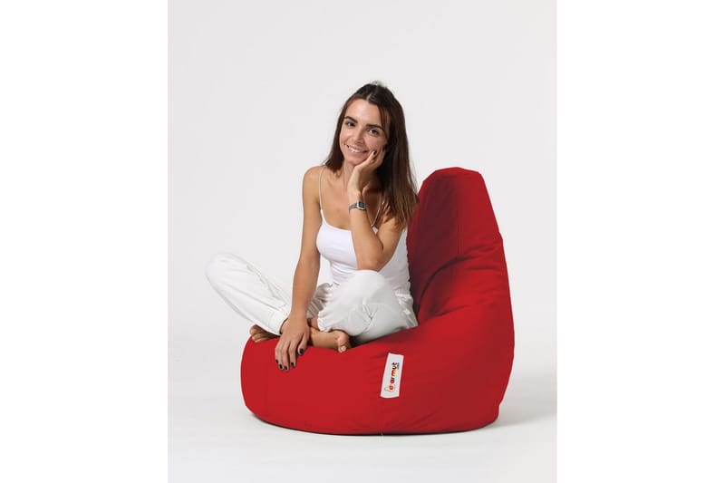 Vinna Sittsäck Utomhus 80 cm, Röd