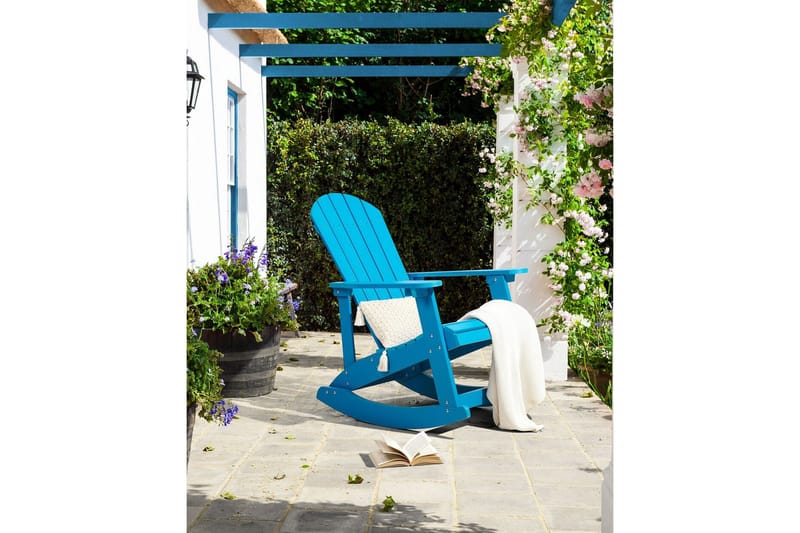 Sjurby Gungstol utomhus - Blå - Utemöbler & utemiljö - Utestol & trädgårdsstol - Gungstol utomhus