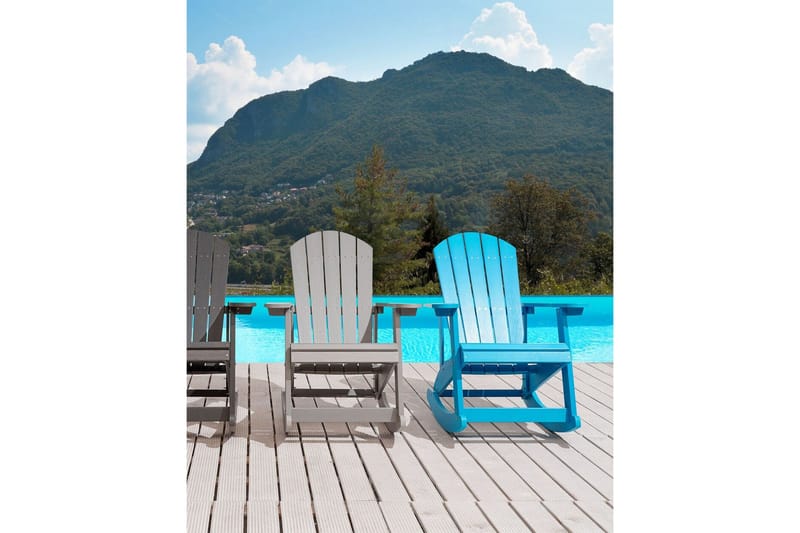 Sjurby Gungstol utomhus - Blå - Utemöbler & utemiljö - Utestol & trädgårdsstol - Gungstol utomhus