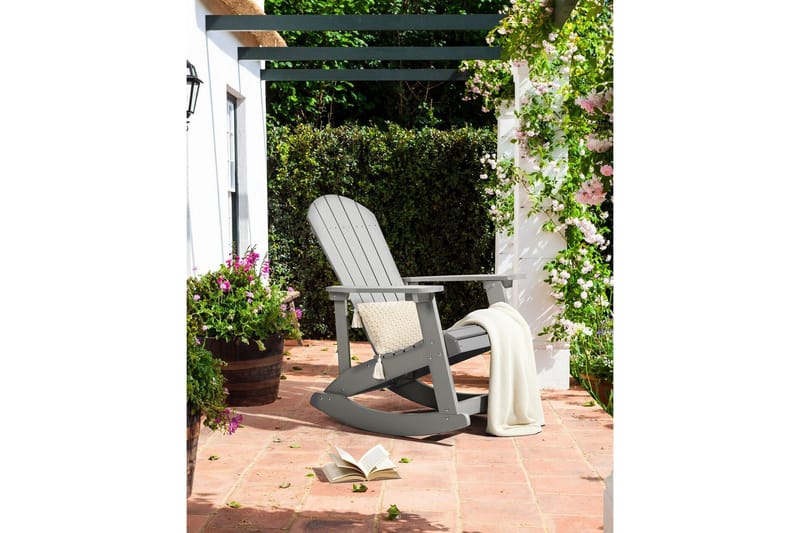 Sjurby Gungstol utomhus - Grå - Utemöbler & utemiljö - Utestol & trädgårdsstol - Gungstol utomhus