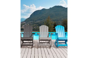 Sjurby Gungstol utomhus - Grå - Utemöbler & utemiljö - Utestol & trädgårdsstol - Gungstol utomhus