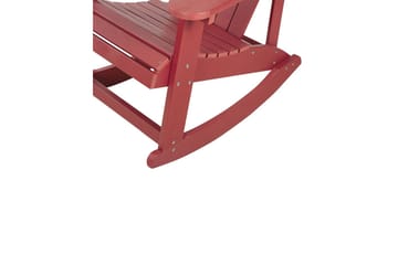 Sjurby Gungstol utomhus - Röd - Utemöbler & utemiljö - Utestol & trädgårdsstol - Gungstol utomhus