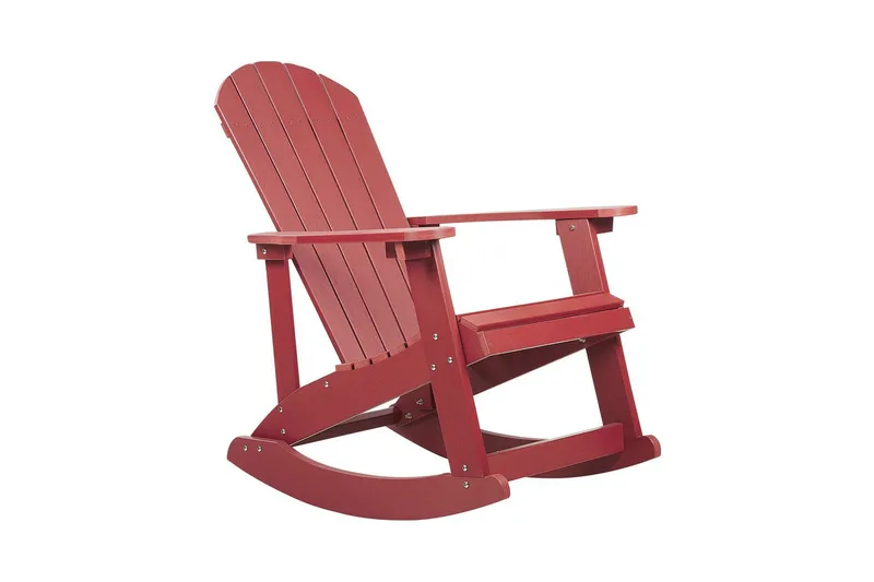 Sjurby Gungstol utomhus, Röd