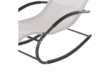 Solsäng Carano II - Beige, svart - Utemöbler & utemiljö - Utestol & trädgårdsstol - Solsäng & solvagn