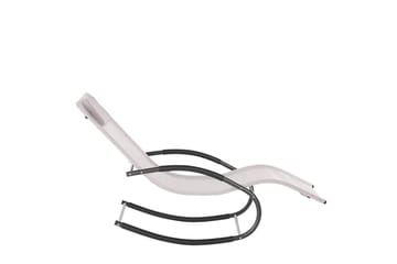 Solsäng Carano II - Beige, svart - Utemöbler & utemiljö - Utestol & trädgårdsstol - Solsäng & solvagn