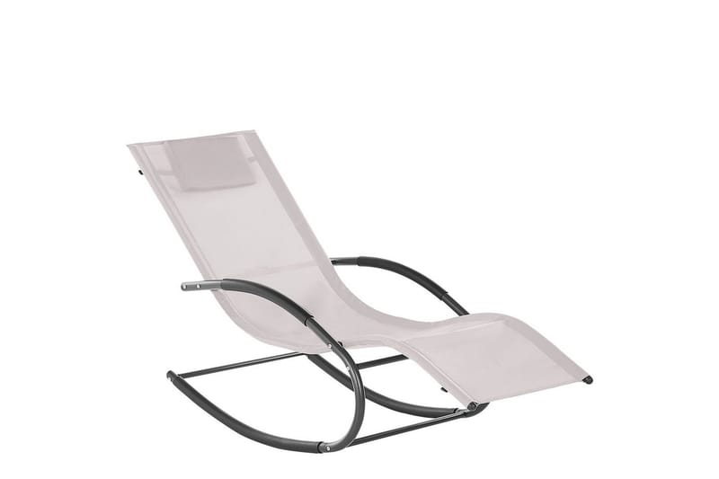 Solsäng Carano II - Beige, svart - Utemöbler & utemiljö - Utestol & trädgårdsstol - Solsäng & solvagn