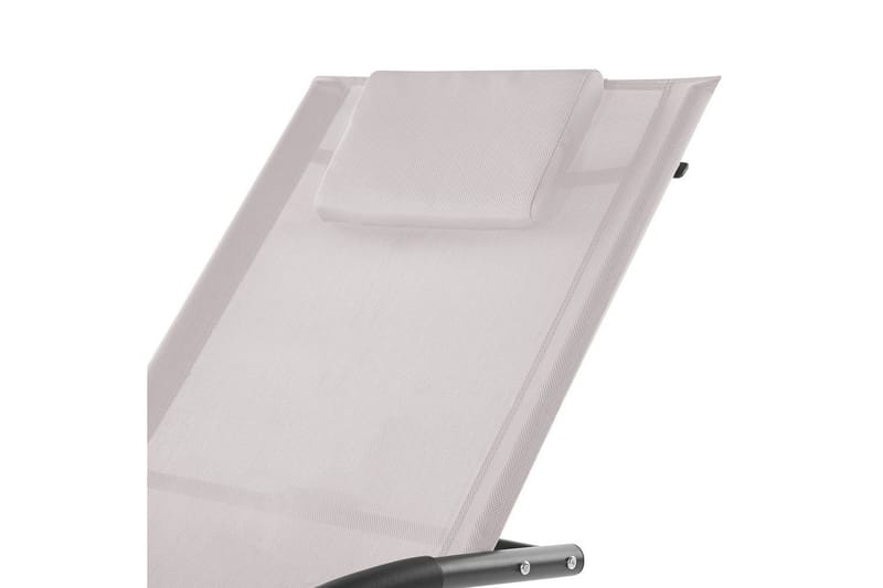 Solsäng Carano II - Beige, svart - Utemöbler & utemiljö - Utestol & trädgårdsstol - Solsäng & solvagn