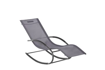 Solsäng Carano II - Grå, svart - Utemöbler & utemiljö - Utestol & trädgårdsstol - Solsäng & solvagn