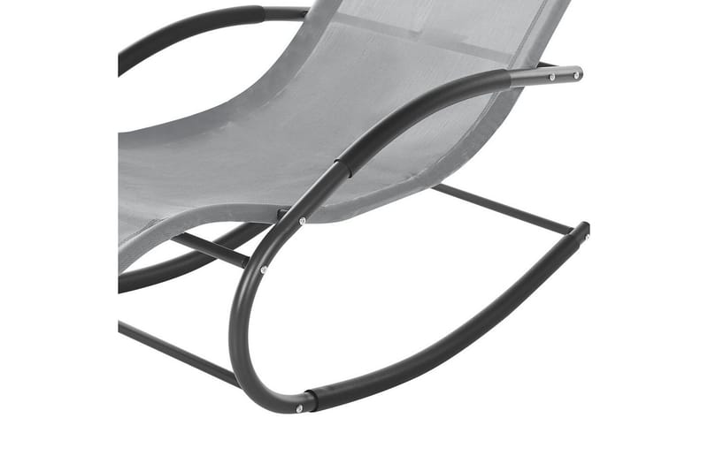 Solsäng Carano II - Ljusgrå, svart - Utemöbler & utemiljö - Utestol & trädgårdsstol - Solsäng & solvagn