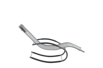 Solsäng Carano II - Ljusgrå, svart - Utemöbler & utemiljö - Utestol & trädgårdsstol - Solsäng & solvagn