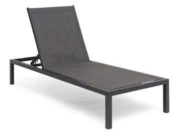 Solsäng Hillerstorp Hånger - Svart - Utemöbler & utemiljö - Utestol & trädgårdsstol - Solsäng & solvagn