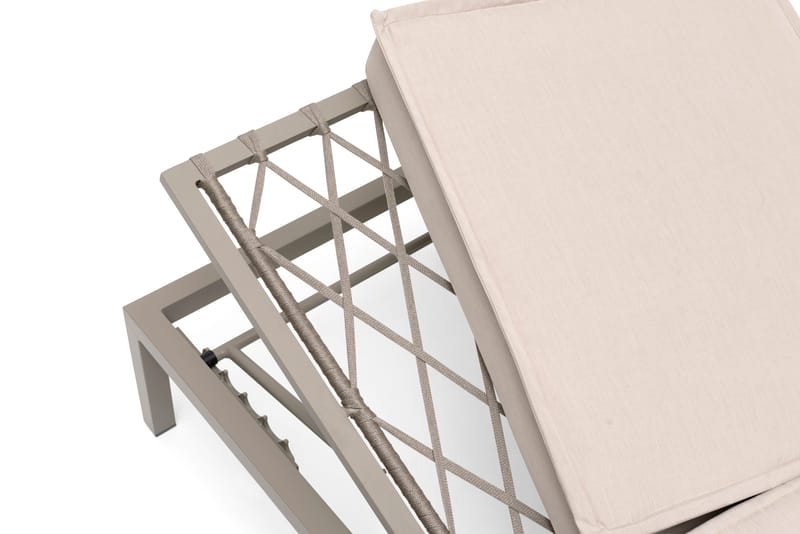 Solsäng Hillerstorp Jet Set - Beige - Utemöbler & utemiljö - Utestol & trädgårdsstol - Solsäng & solvagn