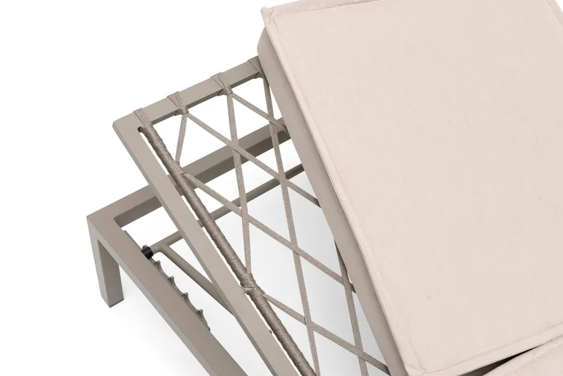 Solsäng Hillerstorp Jet Set - Beige - Utemöbler & utemiljö - Utestol & trädgårdsstol - Solsäng & solvagn