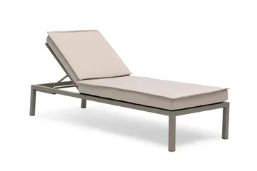 Solsäng Hillerstorp Jet Set - Beige - Utemöbler & utemiljö - Utestol & trädgårdsstol - Solsäng & solvagn