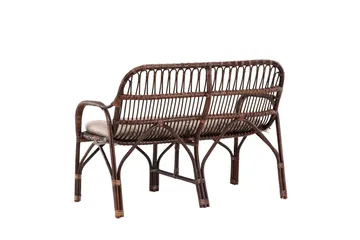 Nella Solsäng - Svart - Utemöbler & utemiljö - Utesoffa - Trädgårdsbänk & utebänk