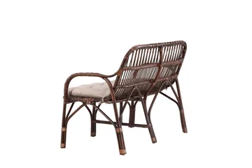 Nella Solsäng - Svart - Utemöbler & utemiljö - Utesoffa - Trädgårdsbänk & utebänk