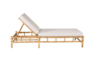 Cane Solsäng m Dyna - Brun/Ljusgrå - Utemöbler & utemiljö - Utestol & trädgårdsstol - Solsäng & solvagn