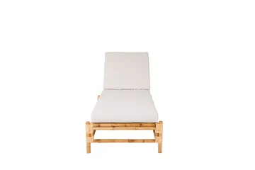 Cane Solsäng m Dyna - Brun/Ljusgrå - Utemöbler & utemiljö - Utestol & trädgårdsstol - Solsäng & solvagn