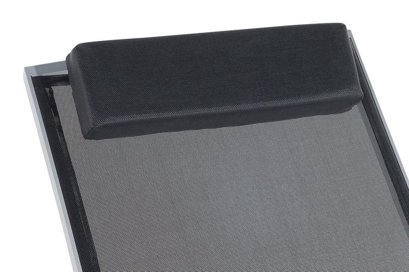 Catania Ii Solsäng 66|190 cm - Svart - Utemöbler & utemiljö - Utestol & trädgårdsstol - Solsäng & solvagn