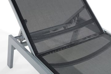 Catania Ii Solsäng 66|190 cm - Svart - Utemöbler & utemiljö - Utestol & trädgårdsstol - Solsäng & solvagn