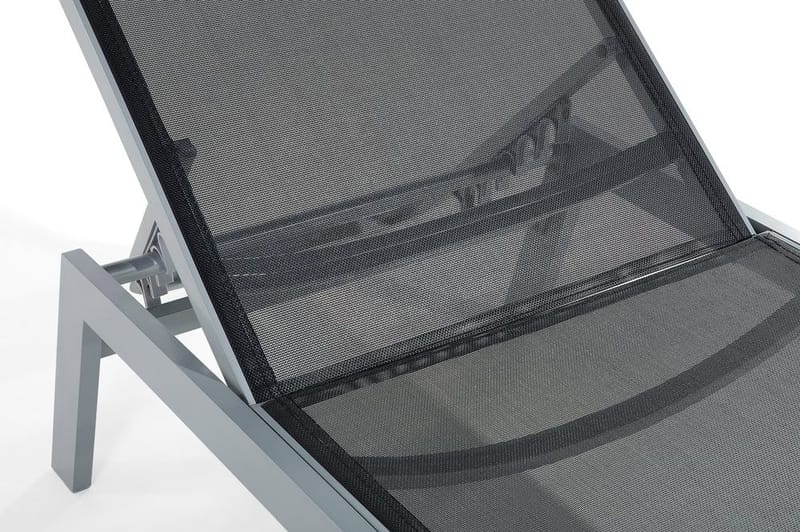 Catania Ii Solsäng 66|190 cm - Svart - Utemöbler & utemiljö - Utestol & trädgårdsstol - Solsäng & solvagn