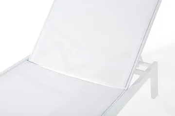 Catania Ii Solsäng 66|190 cm - Vit - Utemöbler & utemiljö - Utestol & trädgårdsstol - Solsäng & solvagn