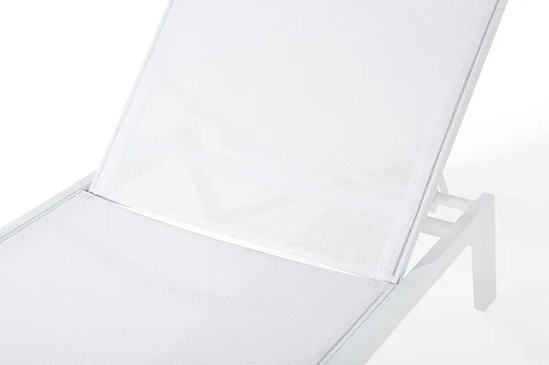 Catania Ii Solsäng 66|190 cm - Vit - Utemöbler & utemiljö - Utestol & trädgårdsstol - Solsäng & solvagn