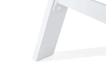 Catania Ii Solsäng 66|190 cm - Vit - Utemöbler & utemiljö - Utestol & trädgårdsstol - Solsäng & solvagn