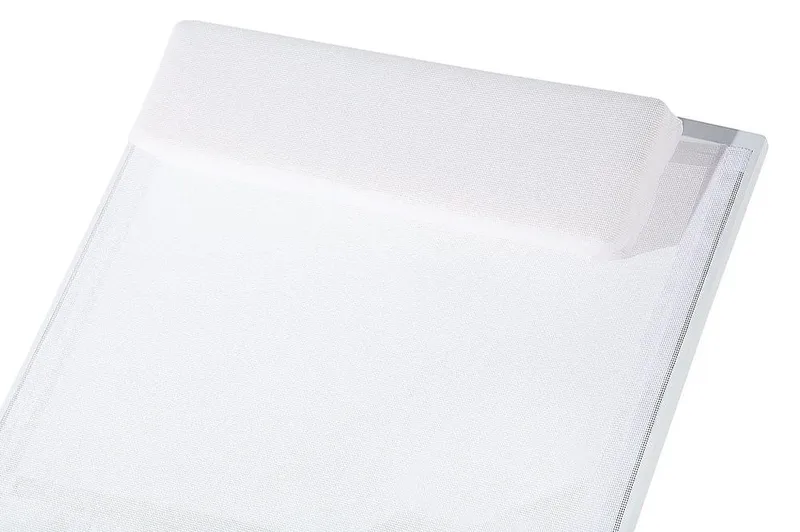 Catania Ii Solsäng 66|190 cm - Vit - Utemöbler & utemiljö - Utestol & trädgårdsstol - Solsäng & solvagn