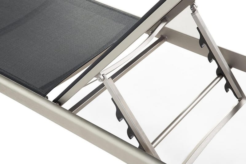 Fossato Solsäng 64|198 cm - Svart - Utemöbler & utemiljö - Utestol & trädgårdsstol - Solsäng & solvagn