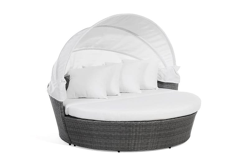 Lu| Solsäng 150|158 cm - Grå - Utemöbler & utemiljö - Loungemöbler - Solbädd
