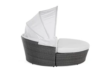 Lu| Solsäng 150|158 cm - Grå - Utemöbler & utemiljö - Loungemöbler - Solbädd