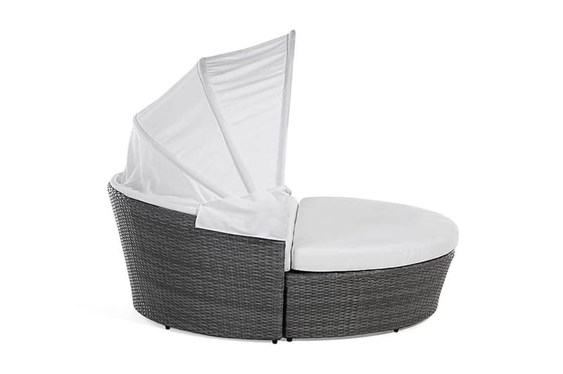 Lu| Solsäng 150|158 cm - Grå - Utemöbler & utemiljö - Loungemöbler - Solbädd
