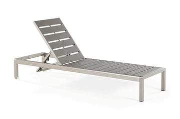 Nardo Solsäng 64|198 cm - Grå - Utemöbler & utemiljö - Utestol & trädgårdsstol - Solsäng & solvagn