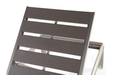 Nardo Solsäng 64|198 cm - Grå - Utemöbler & utemiljö - Utestol & trädgårdsstol - Solsäng & solvagn