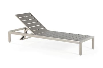 Nardo Solsäng 64|198 cm - Grå - Utemöbler & utemiljö - Utestol & trädgårdsstol - Solsäng & solvagn