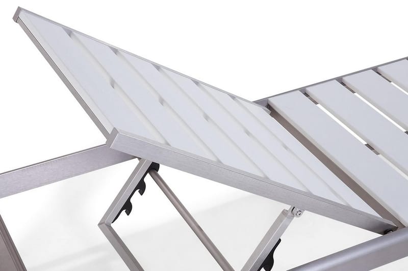 Nardo Solsäng 64|198 cm - Vit - Utemöbler & utemiljö - Utestol & trädgårdsstol - Solsäng & solvagn