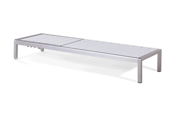 Nardo Solsäng 64|198 cm - Vit - Utemöbler & utemiljö - Utestol & trädgårdsstol - Solsäng & solvagn