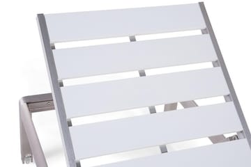 Nardo Solsäng 64|198 cm - Vit - Utemöbler & utemiljö - Utestol & trädgårdsstol - Solsäng & solvagn